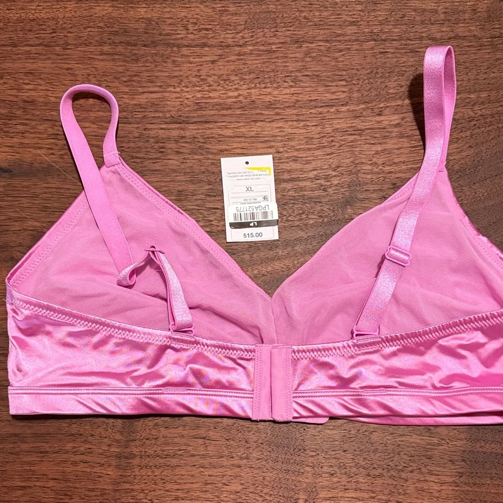 Women's Bra Set - Pink, Sea Green, and Purple - Picture 3 of 10